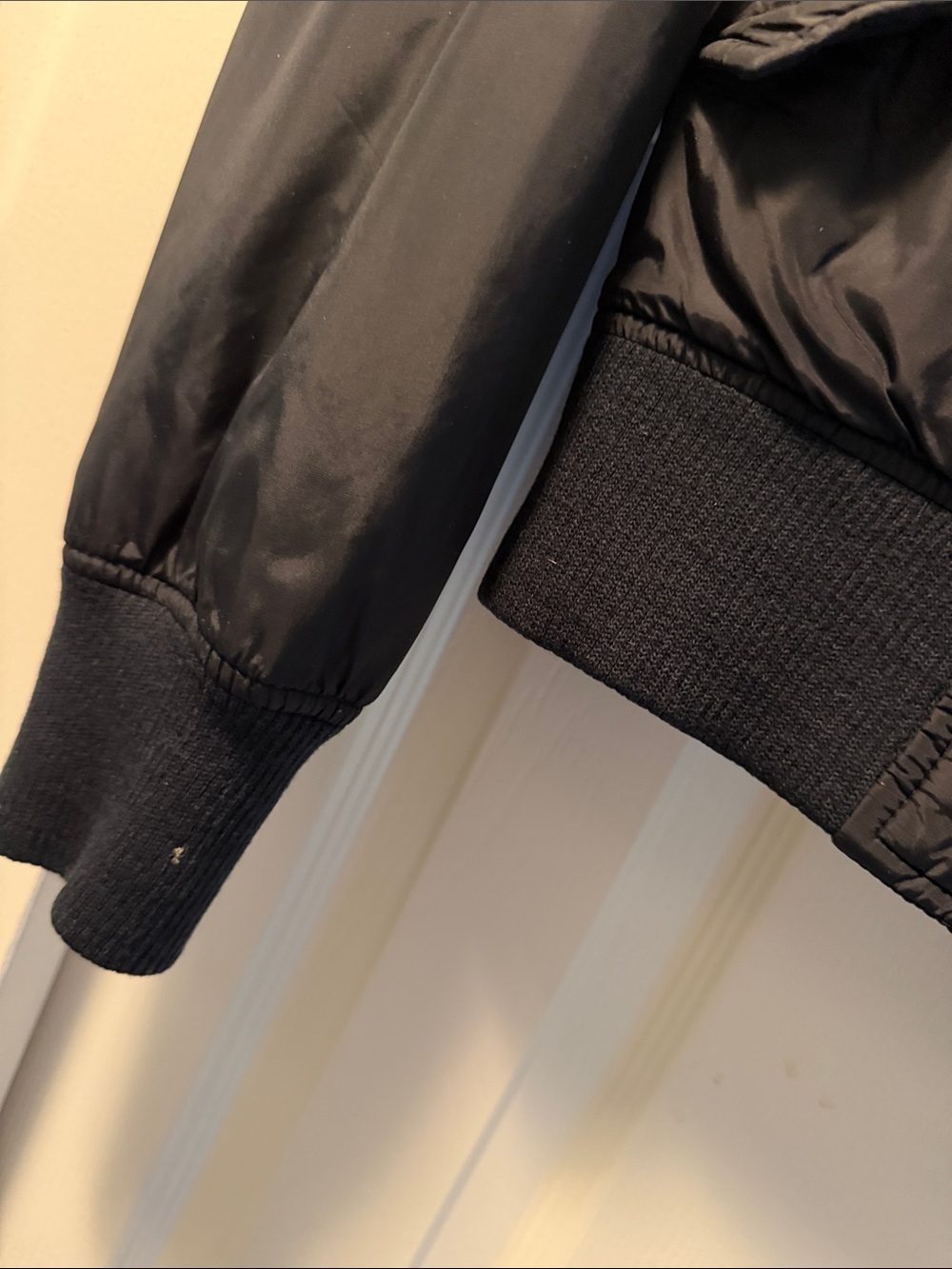 Vintage Diesel Black Nylon Bomber Jacket - Picture 8 of 10